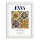 Enna, Italy – Travel Print, placed in minimal white frame