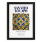 San Vito Lo Capo, Italy – Global Cities Wall Print, in sleek black frame