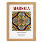 Marsala, Italy – Travel Wall Art, set in oak frame