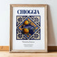 Chioggia, Italy – Travel Print, in wooden frame leaning on the floor