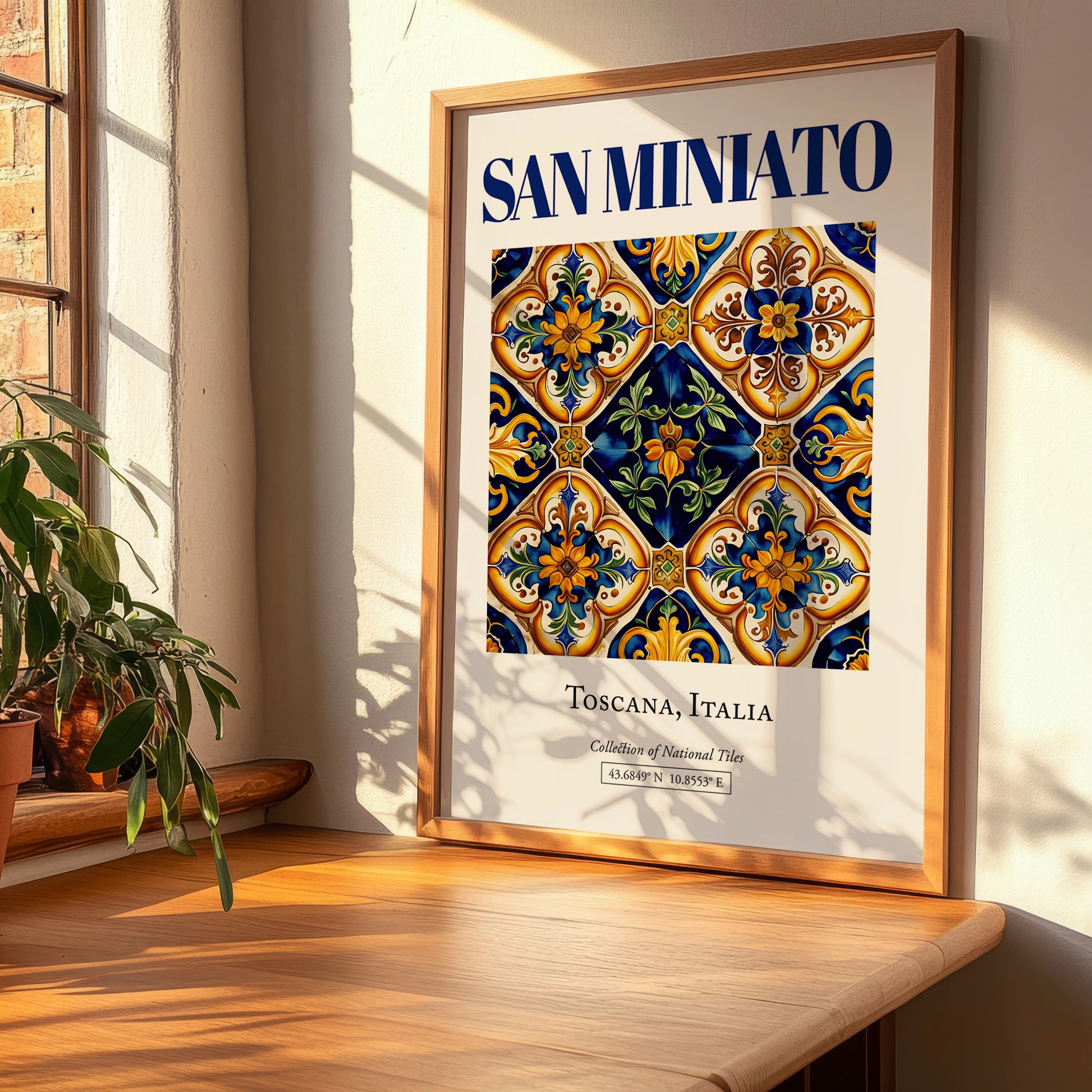 San Miniato, Italy – Travel Print, clean layout with no caption