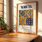 Norcia, Italy – Country Culture Poster, clean layout with no caption