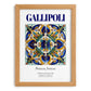 Gallipoli, Italy – Travel Wall Decor, set in oak frame