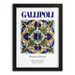 Gallipoli, Italy – Travel Wall Decor, in sleek black frame