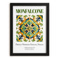 Monfalcone, Italy – Wanderlust Wall Decor, in sleek black frame
