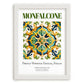 Monfalcone, Italy – Wanderlust Wall Decor, placed in minimal white frame