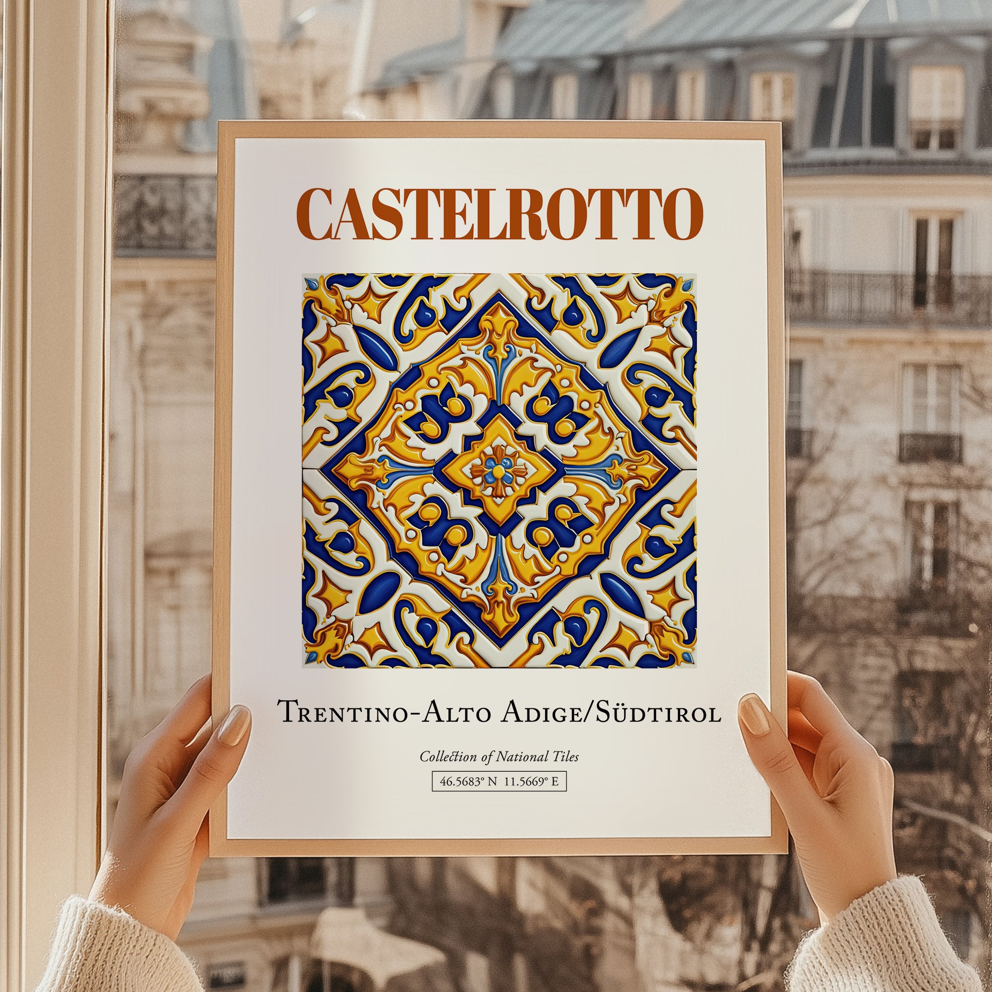 Castelrotto, Italy – Travel Poster
