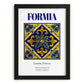 Formia, Italy – Travel Destination Art, in sleek black frame