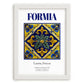 Formia, Italy – Travel Destination Art, placed in minimal white frame