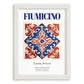 Fiumicino, Italy – Travel Wall Art, placed in minimal white frame