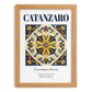 Catanzaro, Italy – Travel Wall Art, set in oak frame