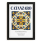 Catanzaro, Italy – Travel Wall Art, in sleek black frame