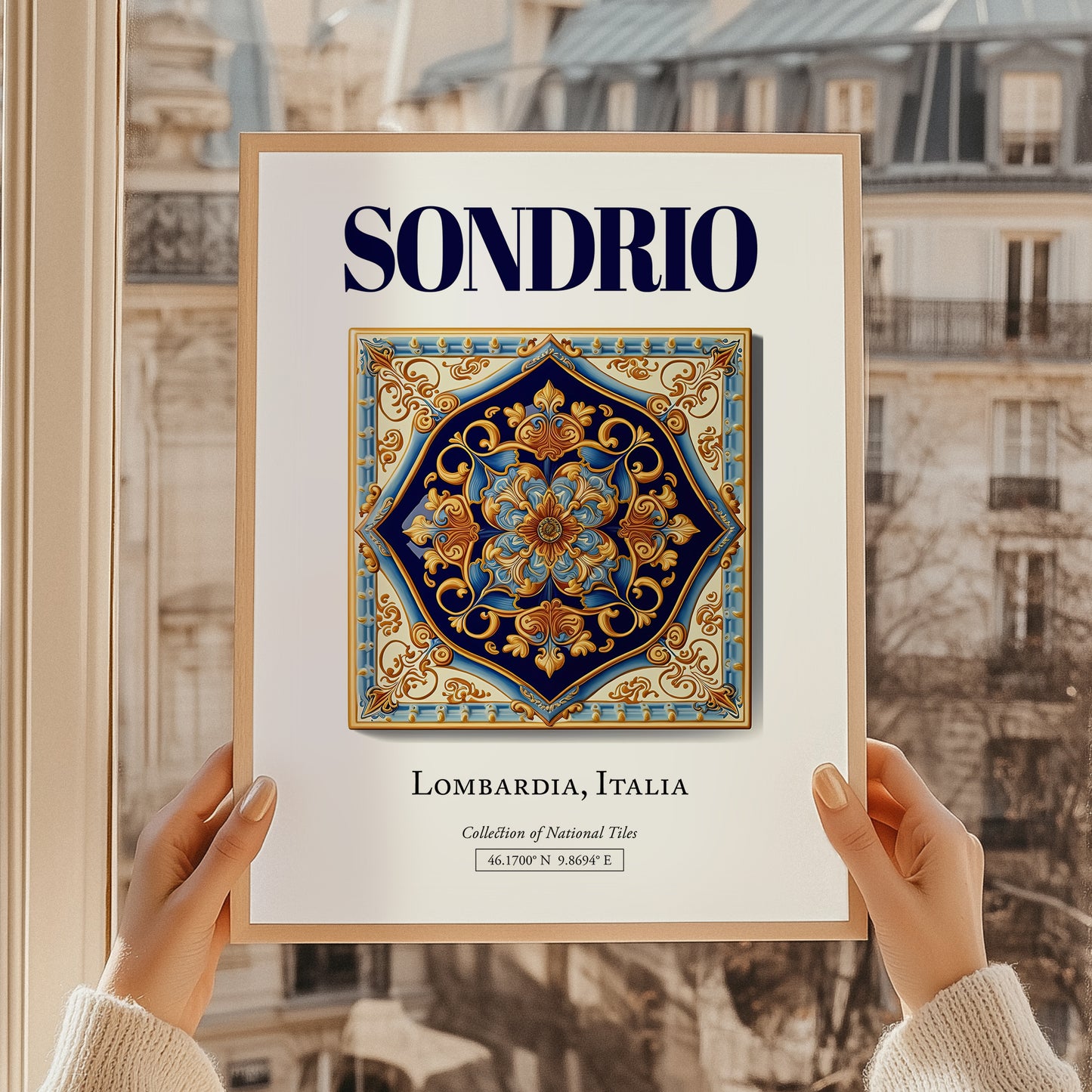 Sondrio, Italy – Travel Poster