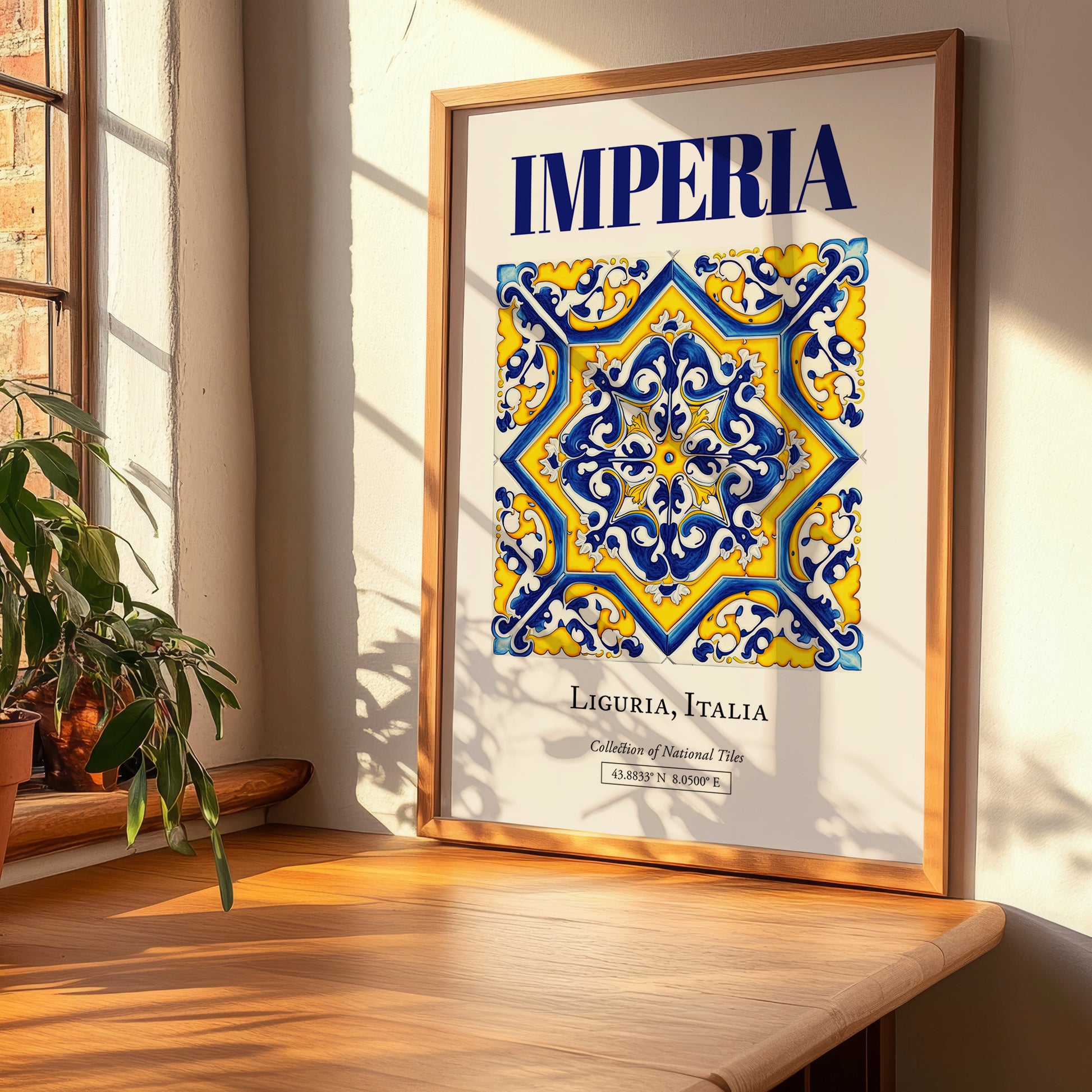 Imperia, Italy – Travel Wall Art, clean layout with no caption