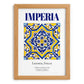 Imperia, Italy – Travel Wall Art, set in oak frame