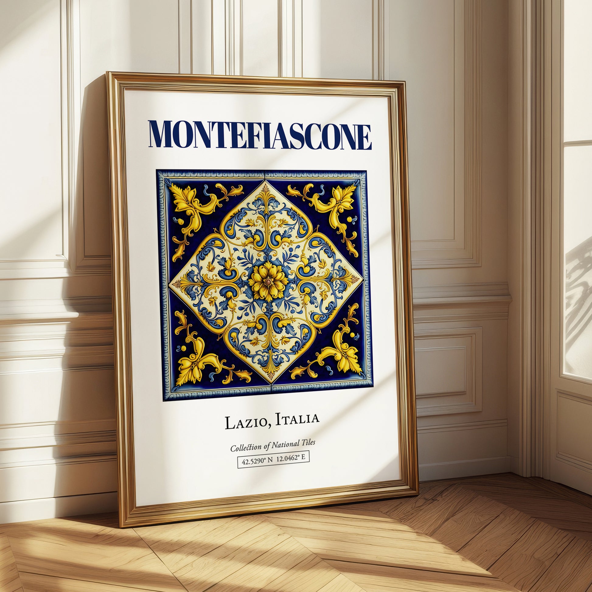 Montefiascone, Italy – Travel Wall Art, styled in a charming Paris street view