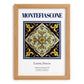 Montefiascone, Italy – Travel Wall Art, set in oak frame
