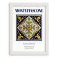 Montefiascone, Italy – Travel Wall Art, placed in minimal white frame