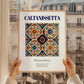 Caltanissetta, Italy – Illustrated Travel Poster