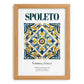 Spoleto, Italy – Away From Home Poster, set in oak frame