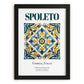 Spoleto, Italy – Away From Home Poster, in sleek black frame