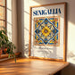 Senigallia, Italy – Tourist Destination Poster, clean layout with no caption