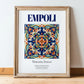 Empoli, Italy – Travel Print, in wooden frame leaning on the floor