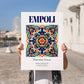 Empoli, Italy – Travel Print, no-text version framed in wood