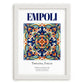 Empoli, Italy – Travel Print, placed in minimal white frame