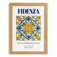 Fidenza, Italy – Travel Print, set in oak frame