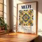 Melfi, Italy – Vintage Travel Poster, clean layout with no caption