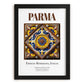 Parma, Italy – Travel Wall Decor, in sleek black frame