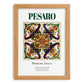 Pesaro, Italy – Travel Print, set in oak frame