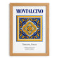 Montalcino, Italy – Travel Wall Art, set in oak frame