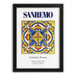 Sanremo, Italy – Travel Wall Art, in sleek black frame