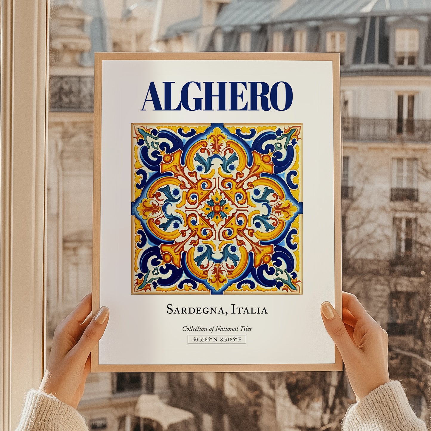 Alghero, Italy – Travel Poster