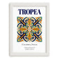 Tropea, Italy – Travel Wall Art, placed in minimal white frame