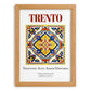 Trento, Italy – Travel Wall Art, set in oak frame
