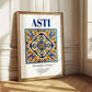 Asti, Italy – Travel Destination Art, styled in a charming Paris street view