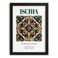 Ischia, Italy – Travel Poster, in sleek black frame