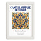 Castellammare di Stabia, Italy – Global Wall Art, placed in minimal white frame