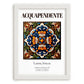 Acquapendente, Italy – Travel Wall Decor, placed in minimal white frame