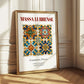 Massa Lubrense, Italy – Travel Poster, styled in a charming Paris street view