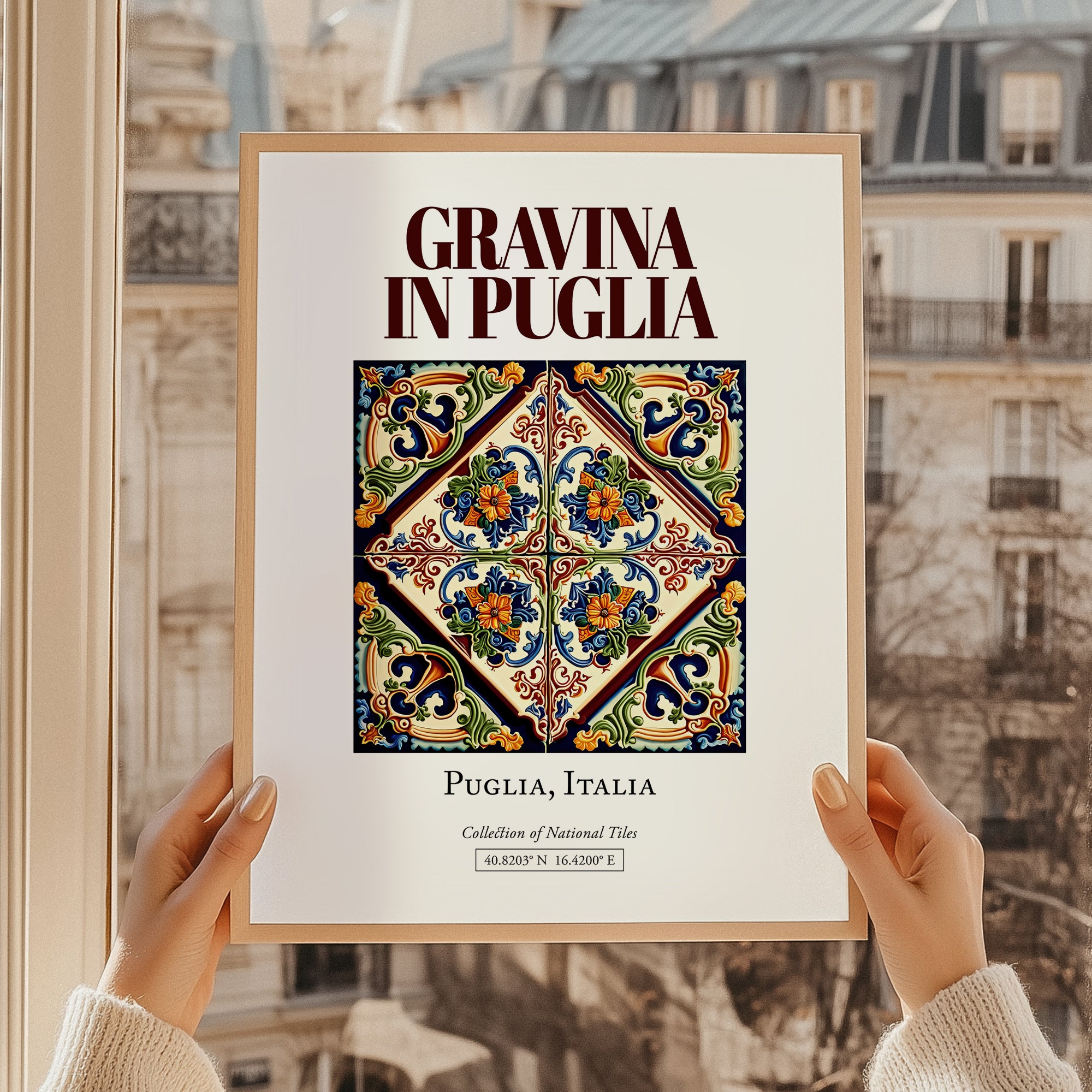 Gravina in Puglia, Italy – Travel Poster