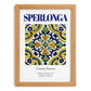 Sperlonga, Italy – Travel Print, set in oak frame