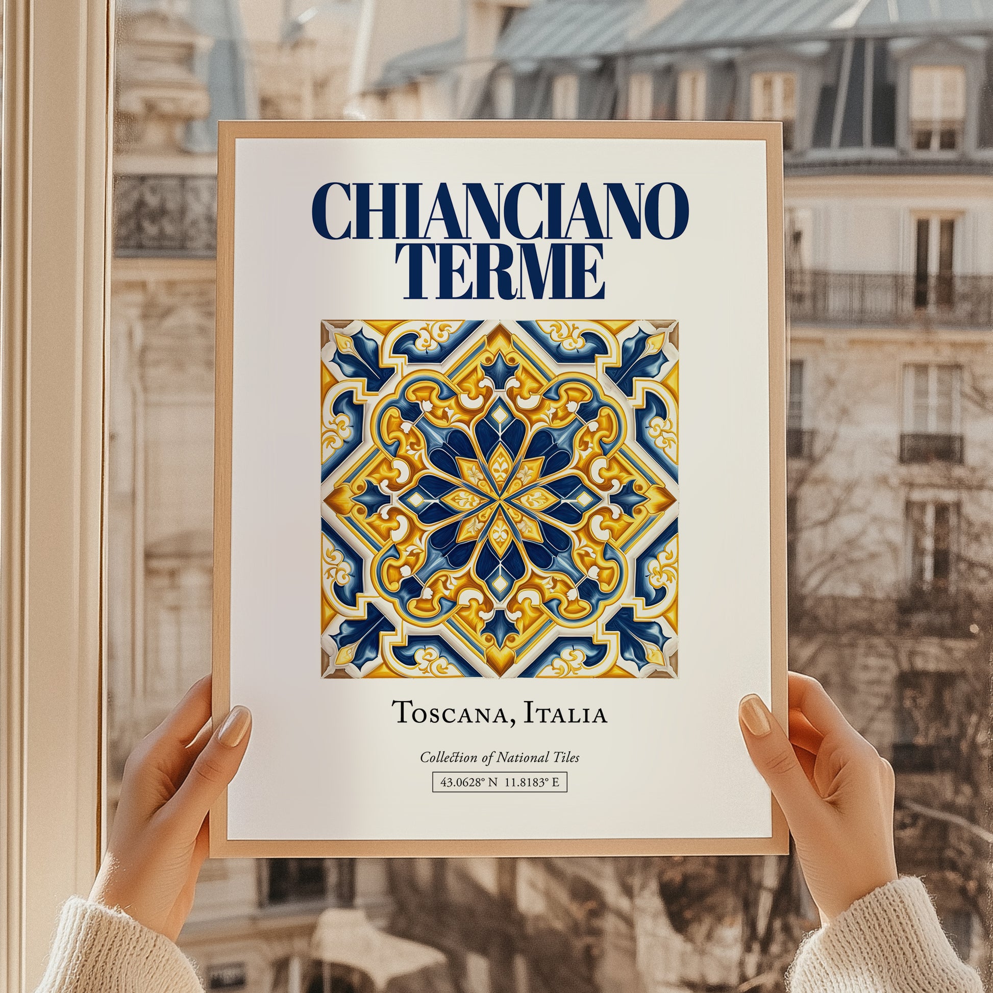 Chianciano Terme, Italy – Architectural Travel Art