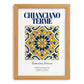 Chianciano Terme, Italy – Architectural Travel Art, set in oak frame