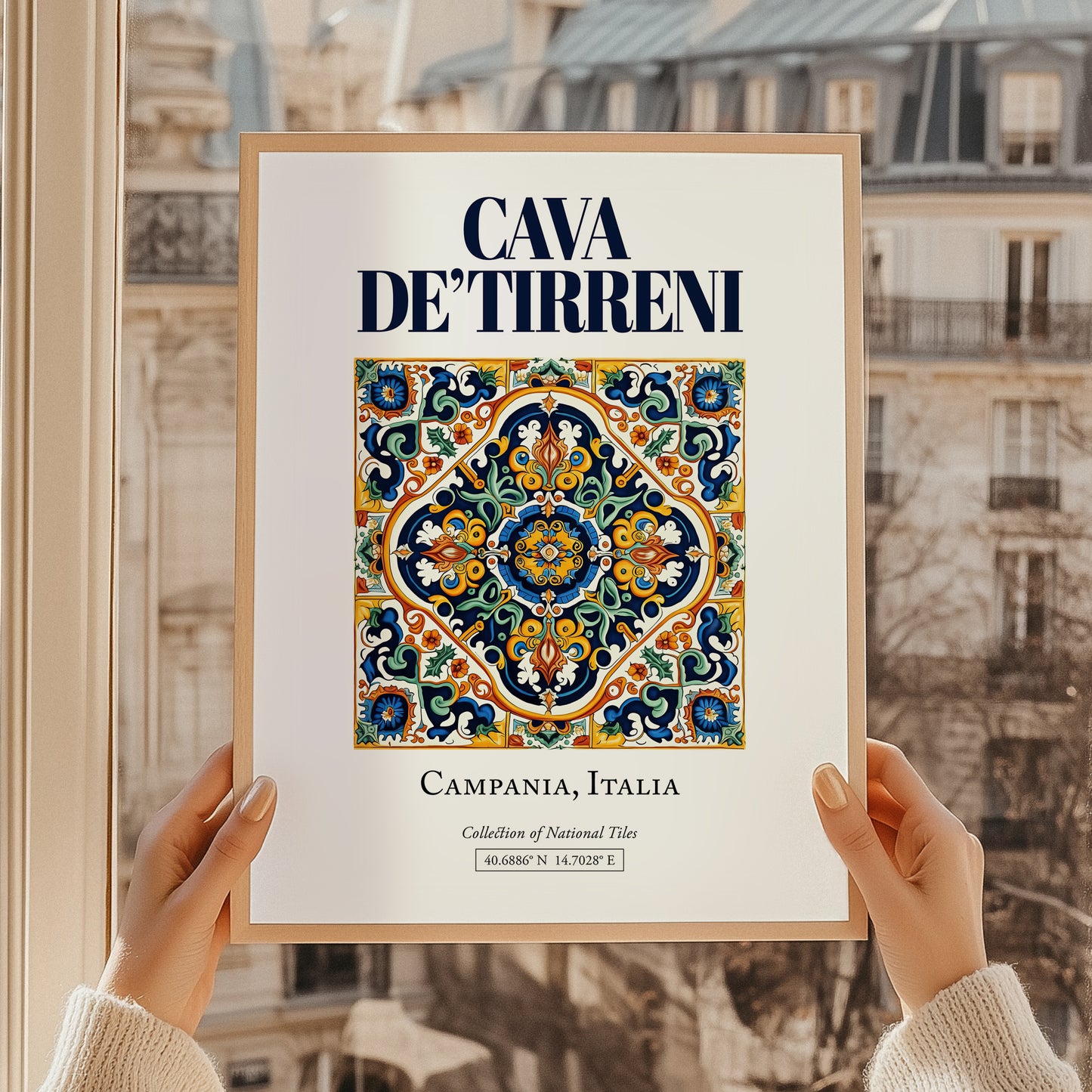 Cava de' Tirreni, Italy – Travel Poster