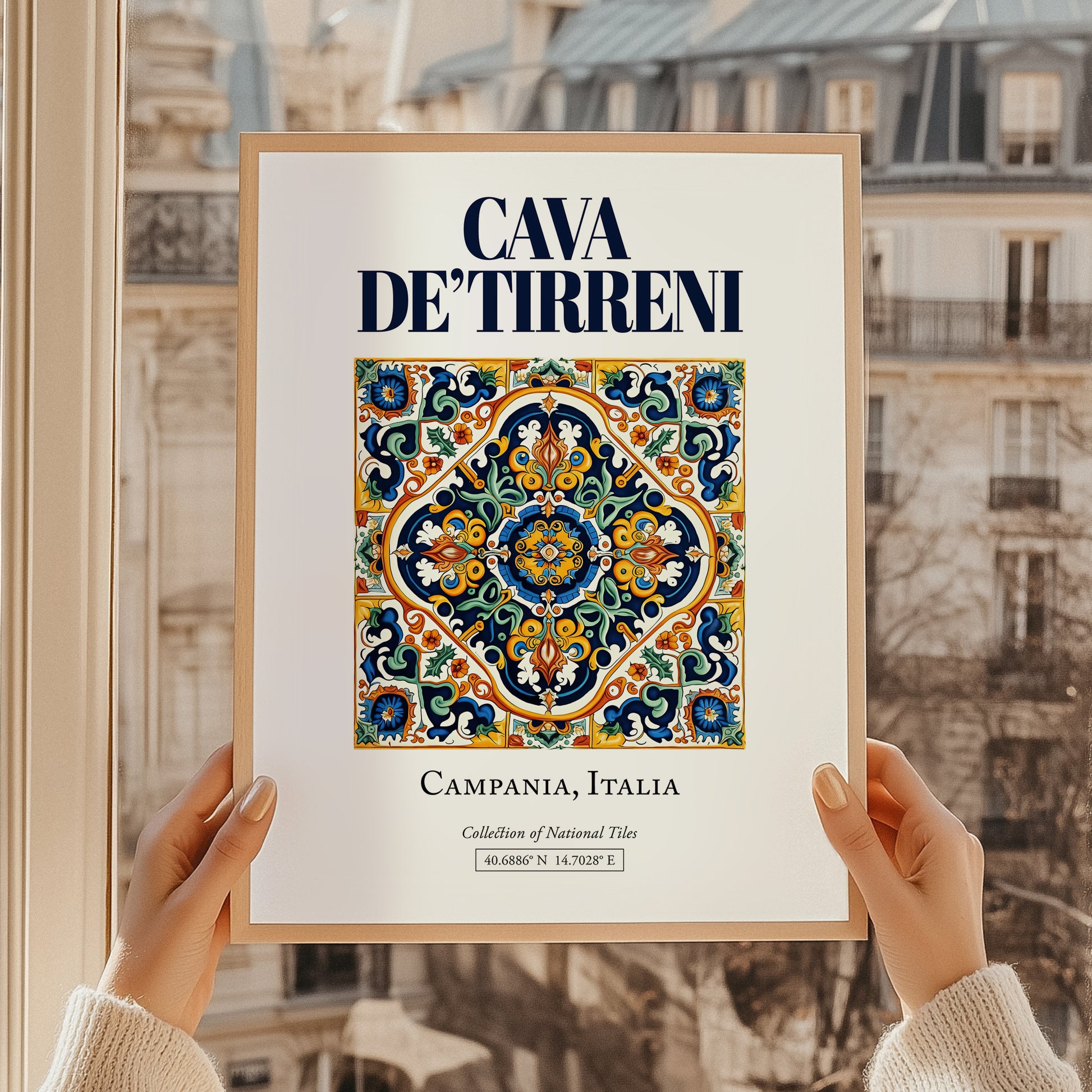 Cava de' Tirreni, Italy – Travel Poster