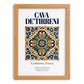 Cava de' Tirreni, Italy – Travel Poster, set in oak frame